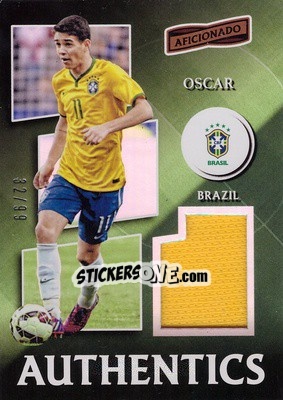 Cromo Oscar - Aficionado Soccer 2017 - Panini