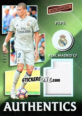 Sticker Pepe - Aficionado Soccer 2017 n. A-57 - Panini