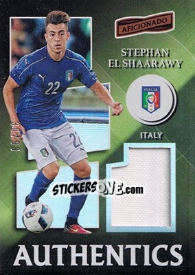 Sticker Stephan El Shaarawy - Aficionado Soccer 2017 - Panini