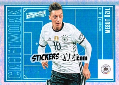 Sticker Mesut Ozil - Aficionado Soccer 2017 n. C-4 - Panini