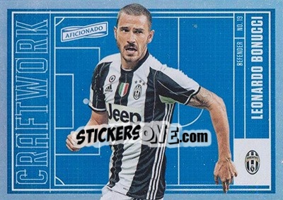 Sticker Leonardo Bonucci - Aficionado Soccer 2017 - Panini