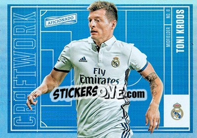 Sticker Toni Kroos - Aficionado Soccer 2017 n. C-12 - Panini