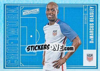 Sticker DaMarcus Beasley - Aficionado Soccer 2017 n. C-18 - Panini