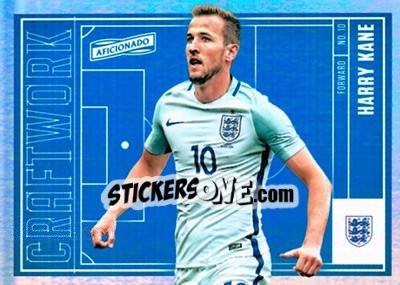 Sticker Harry Kane - Aficionado Soccer 2017 - Panini