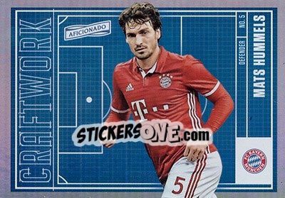 Sticker Mats Hummels - Aficionado Soccer 2017 n. C-26 - Panini