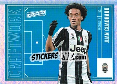 Sticker Juan Cuadrado - Aficionado Soccer 2017 n. C-27 - Panini