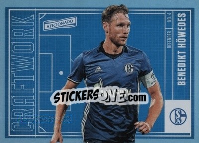 Sticker Benedikt Howedes - Aficionado Soccer 2017 - Panini