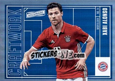 Sticker Xabi Alonso - Aficionado Soccer 2017 - Panini
