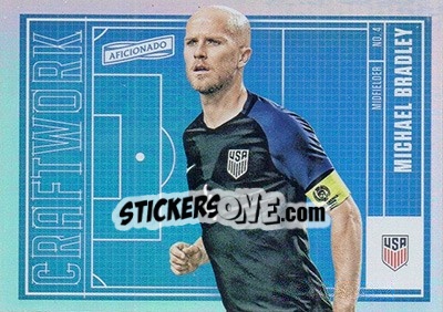 Cromo Michael Bradley - Aficionado Soccer 2017 - Panini