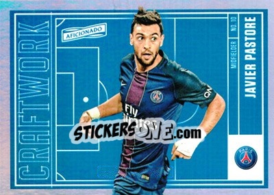 Sticker Javier Pastore - Aficionado Soccer 2017 - Panini