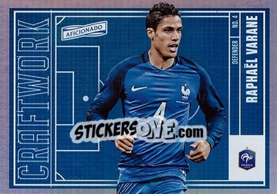Sticker Raphael Varane - Aficionado Soccer 2017 - Panini