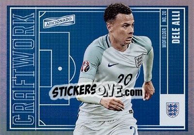 Sticker Dele Alli - Aficionado Soccer 2017 n. C-58 - Panini