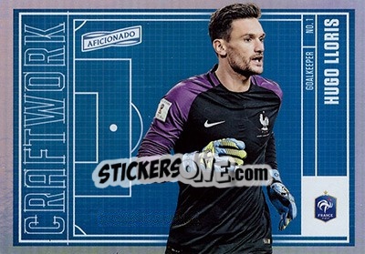 Sticker Hugo Lloris - Aficionado Soccer 2017 n. C-59 - Panini