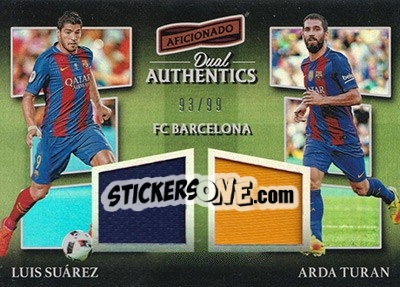 Sticker Arda Turan - Aficionado Soccer 2017 n. DA-10 - Panini