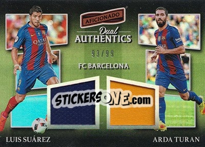 Sticker Arda Turan - Aficionado Soccer 2017 - Panini