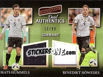 Sticker Mats Hummels / Benedikt Howedes