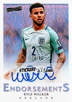 Cromo Kyle Walker - Aficionado Soccer 2017 - Panini