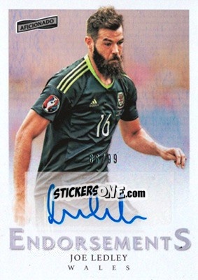 Figurina Joe Ledley - Aficionado Soccer 2017 - Panini