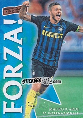 Sticker Mauro Icardi - Aficionado Soccer 2017 n. F-4 - Panini