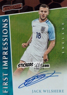 Sticker Jack Wilshere - Aficionado Soccer 2017 n. FI-5 - Panini