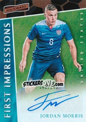 Sticker Jordan Morris - Aficionado Soccer 2017 n. FI-14 - Panini