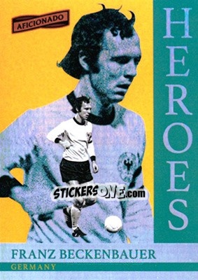 Sticker Franz Beckenbauer - Aficionado Soccer 2017 - Panini