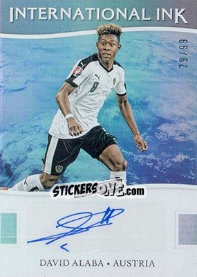 Sticker David Alaba - Aficionado Soccer 2017 n. II-7 - Panini