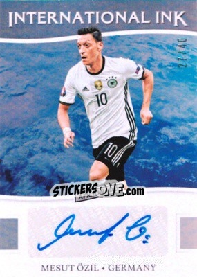Sticker Mesut Ozil - Aficionado Soccer 2017 - Panini