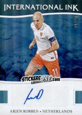 Sticker Arjen Robben - Aficionado Soccer 2017 n. II-12 - Panini