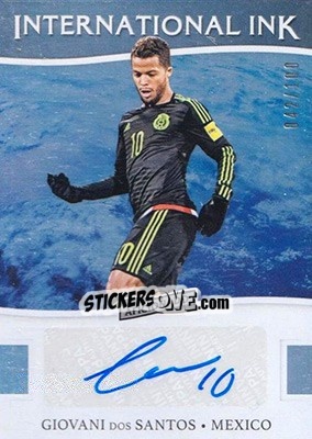 Sticker Giovani Dos Santos - Aficionado Soccer 2017 n. II-13 - Panini