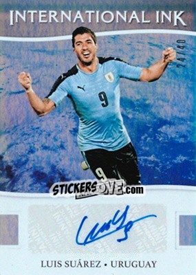 Sticker Luis Suarez - Aficionado Soccer 2017 - Panini