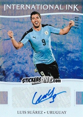 Sticker Luis Suarez - Aficionado Soccer 2017 n. II-14 - Panini