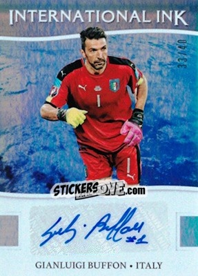 Sticker Gianluigi Buffon - Aficionado Soccer 2017 n. II-15 - Panini