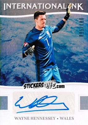 Figurina Wayne Hennessey - Aficionado Soccer 2017 - Panini