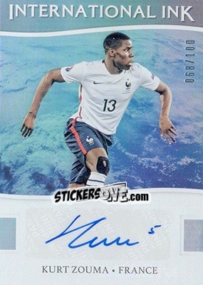 Sticker Kurt Zouma - Aficionado Soccer 2017 n. II-24 - Panini