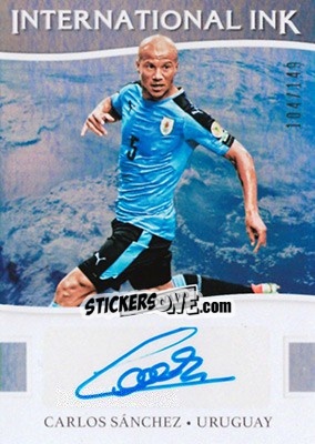 Sticker Carlos Sanchez - Aficionado Soccer 2017 n. II-25 - Panini