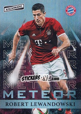 Sticker Robert Lewandowski - Aficionado Soccer 2017 n. M-3 - Panini