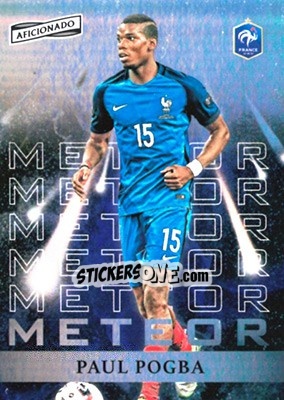 Sticker Paul Pogba - Aficionado Soccer 2017 n. M-6 - Panini