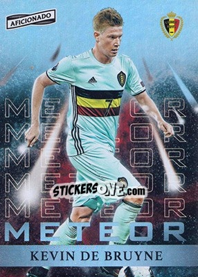 Sticker Kevin De Bruyne - Aficionado Soccer 2017 n. M-8 - Panini