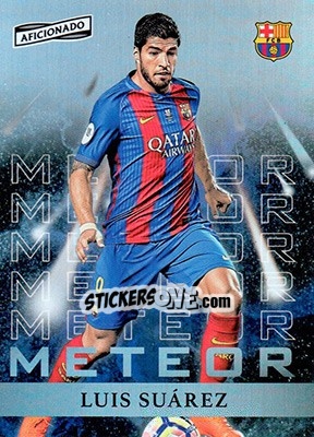 Sticker Luis Suarez - Aficionado Soccer 2017 n. M-9 - Panini