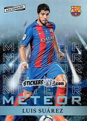 Sticker Luis Suarez - Aficionado Soccer 2017 - Panini