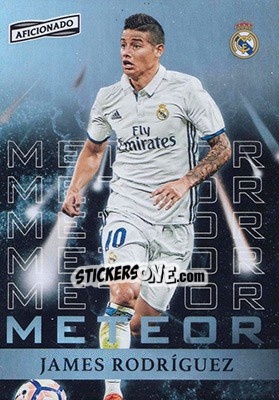 Sticker James Rodriguez - Aficionado Soccer 2017 n. M-13 - Panini