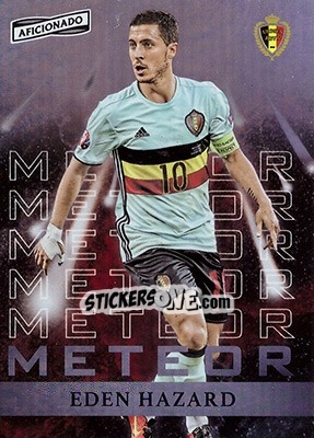 Sticker Eden Hazard - Aficionado Soccer 2017 n. M-17 - Panini
