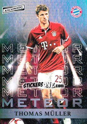 Sticker Thomas Muller - Aficionado Soccer 2017 n. M-18 - Panini