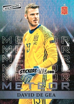 Sticker David de Gea - Aficionado Soccer 2017 n. M-20 - Panini