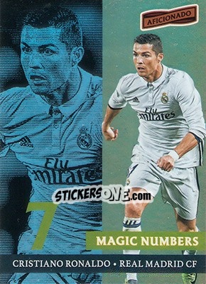 Sticker Cristiano Ronaldo - Aficionado Soccer 2017 - Panini