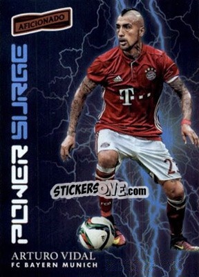 Sticker Arturo Vidal - Aficionado Soccer 2017 n. PS-1 - Panini