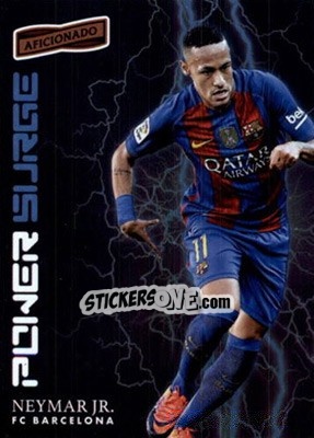 Sticker Neymar Jr - Aficionado Soccer 2017 n. PS-11 - Panini