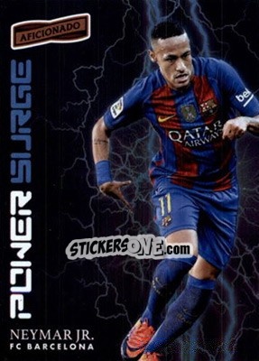 Cromo Neymar Jr - Aficionado Soccer 2017 - Panini