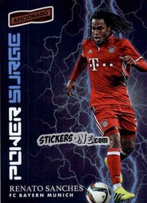 Sticker Renato Sanches - Aficionado Soccer 2017 n. PS-12 - Panini